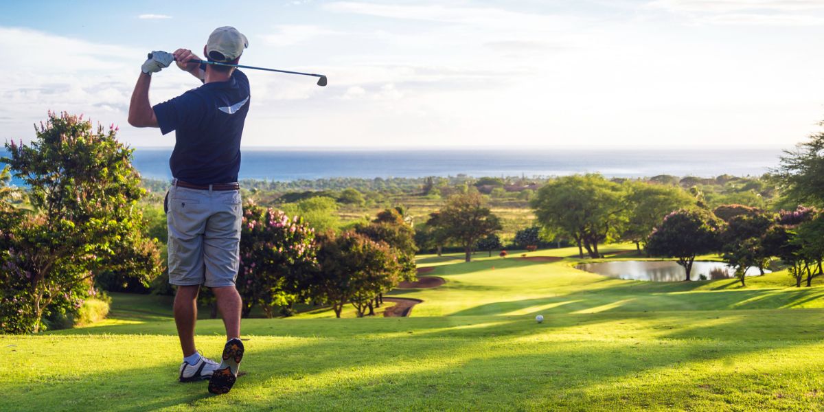 aerial image of the golf course at Jupiter Hills Club in Jupiter, Florida