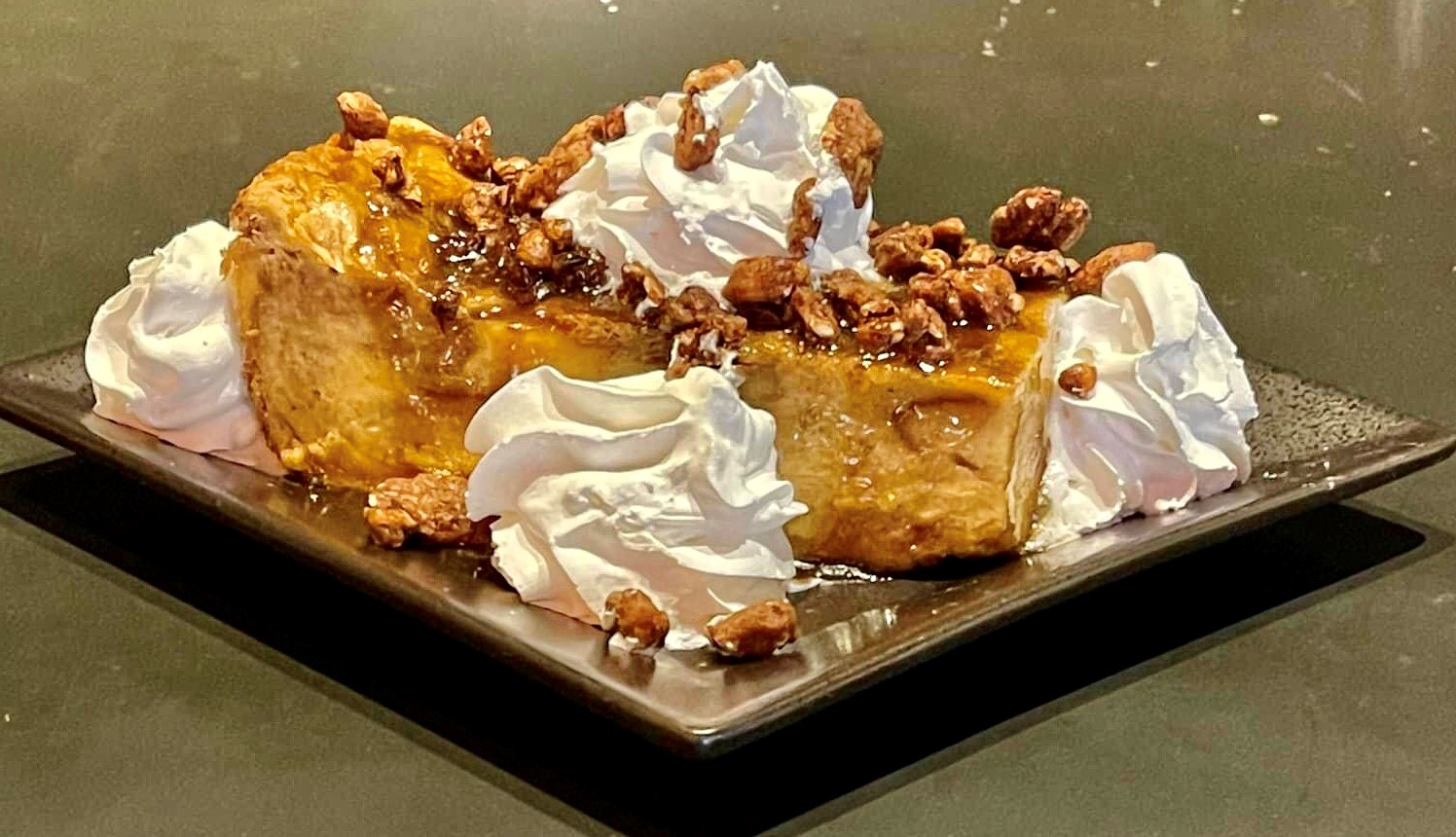 White Chocolate Macadamia Nut Bread Pudding Palm Beach County