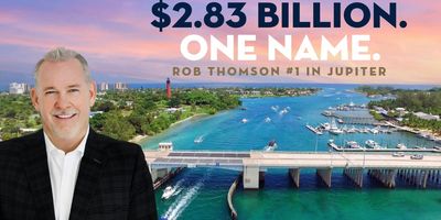 Rob Thomson the best performing real estate agent in jupiter florida