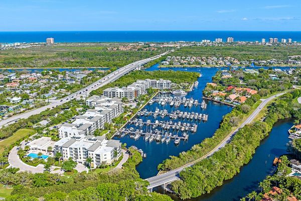 Aerial image of Azure condo in palm beach gardens florida