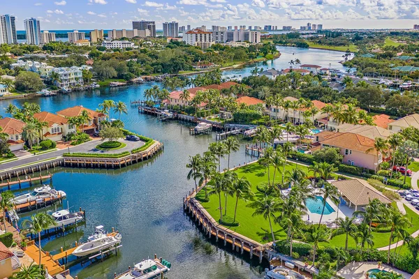 aerial view of North Palm Beach